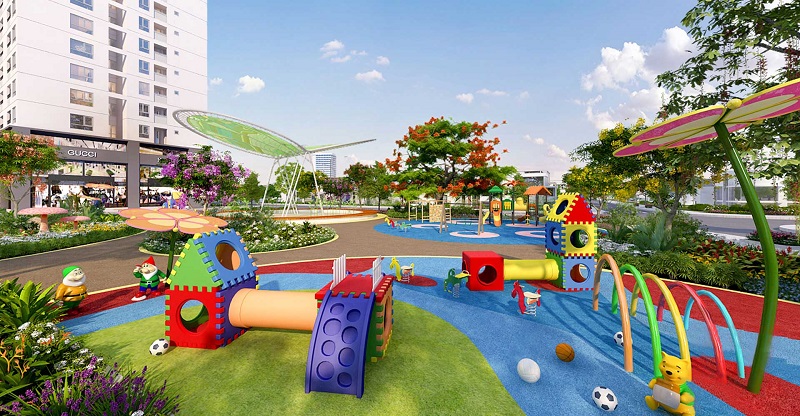 Sky garden ven biển